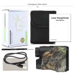 Kaemeasu Hunting Laser Rangefinder Rechargeable Golf Telescope OEM ODM