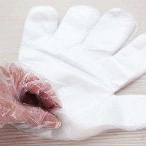 China Latex Free Food Grade Disposable Gloves Poly For Food Handling Cooking Hair Coloring wholesale