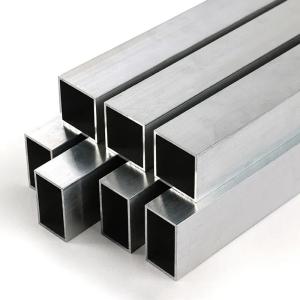 China Square Extruded Aluminum Tubing hollow Welding Anodized Aluminum Pipe wholesale
