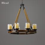 Retro Vintage Rope Pendant Light Lamp Loft Creative Personality Industrial Lamp