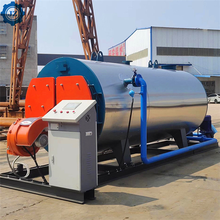 2ton 1.4MW Fully Automatic Oil Or Gas Fired Horizontal Hot Water Boiler Heating System