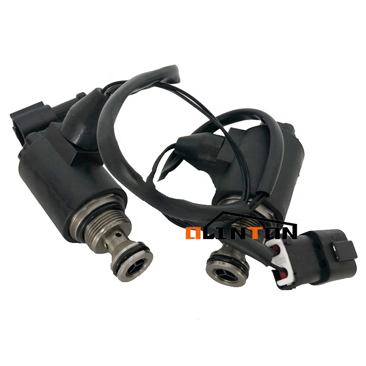 Electrical Loader Parts Komatsu WA320 Excavator Solenoid Valve 714-11-16830