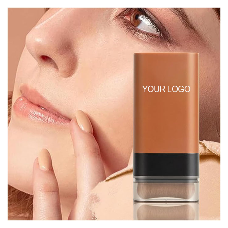 Women's Natural Vegan Mineral Liquid Foundation Concealer Wholesale Loose Full Coverage Cream Makeup Waterproof Light for Fair
