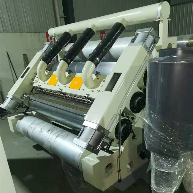 ISO Corrugated Cardboard Production Line Electric Single Facer Machine 120m/Min