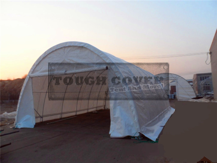 6m(20ft) wide Portable Steel Frame Shelter. Fast install, Removable