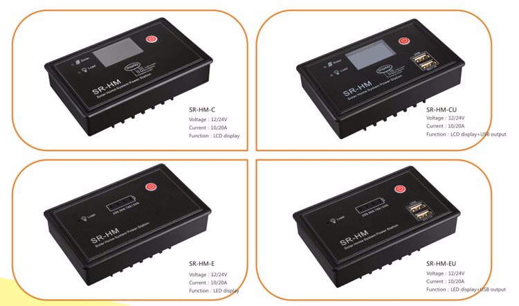Electronic Products PWM Solar Charge Controller 10A / 20A With LCD Screen