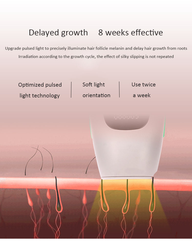 Intense Plused Light Mini Hair Removal Machine For Male Facial Hair Removal
