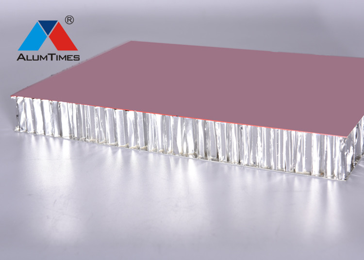 Fire Resistant Mirror Aluminum Honeycomb Sandwich Panels For Furniture Industry