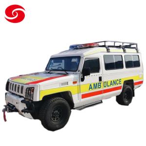 China 4X4 Diesel Warrior Emergency Ambulance Vehicle Car wholesale
