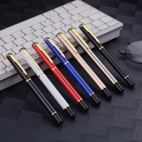Customized Logo Luxury Metal Roller Fountain Pen for Men Heat Sensitive Erasable Ink