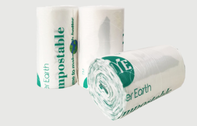 Transparent/Translucent/Colored Eco-Friendly Fully Biodegradable Even Roll Packaging Bag