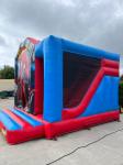 Hot sale Outdoor Large inflatable white wedding bouncer Bouncy Castle Custom