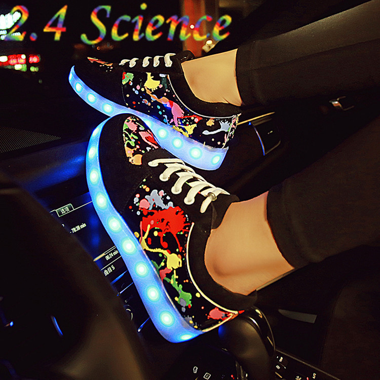 7 Colour Shoe Parts LED Light Strips For Shoes Sole Kids Shoes