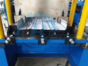 China Hydraulic Cutting 20-22 Stations Standing Seam Roll Forming Machine wholesale