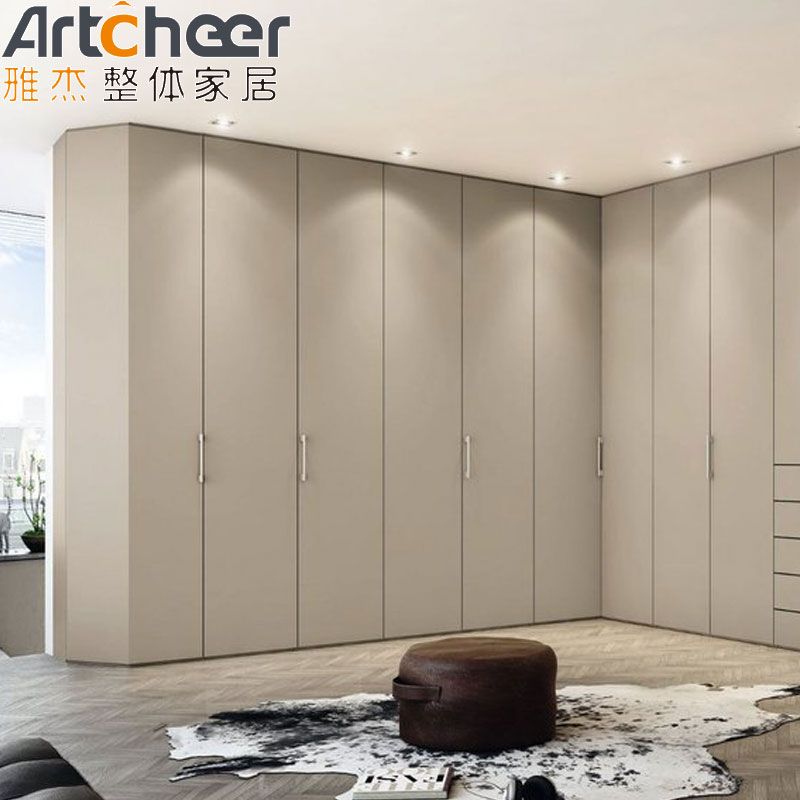 Simple And Economical Bedroom Modular Wardrobe LED Light With Sensor Extendable Design