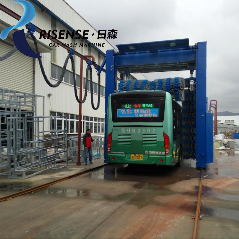 Automatic High Pressure Car Wash Machine With 5 Brushes 12ml Wax Consumption