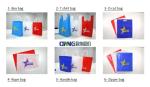 Automatic India non-woven shopping bag making machine for T-shirt bag