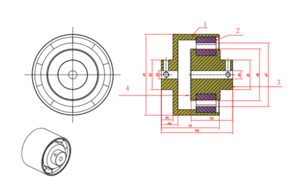 Resistant Industry Pump Magnetic Coupling Assembly