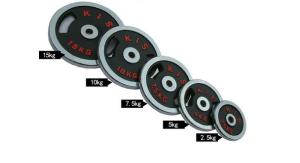 China grip handle paint dumbbell barbell weight plate olympic plates wholesale