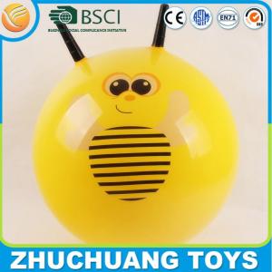 China kids logo print exercise jumping ball wholesale