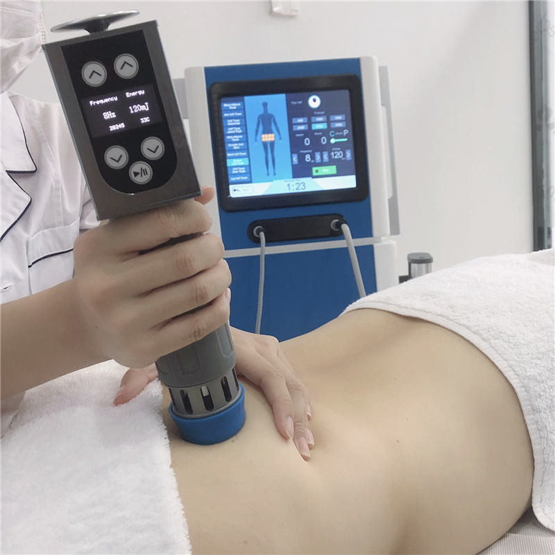 2 Handles 5Mj Shockwave ED Machine For Pain Relief