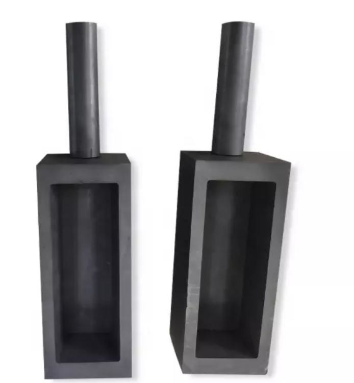 ISO9001 Customizable Carbon Graphite Molds With Handle Coating Casting Molds