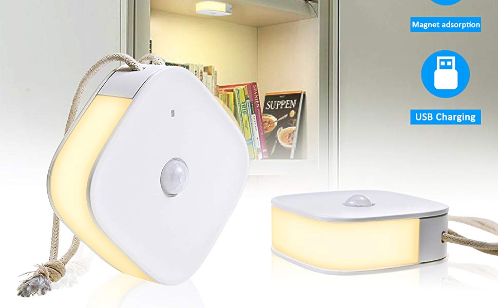 Wireless Light USB Rechargeable Motion Sensor Light