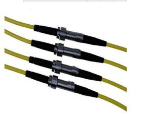 China Stainless Steel Fiber Optical Rotary Joint 650 - 1650 Nm Wave Length wholesale