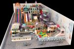 5 X 6m Indoor Naughty Fort Children Playground Polypropylene Safe Adult Indoor