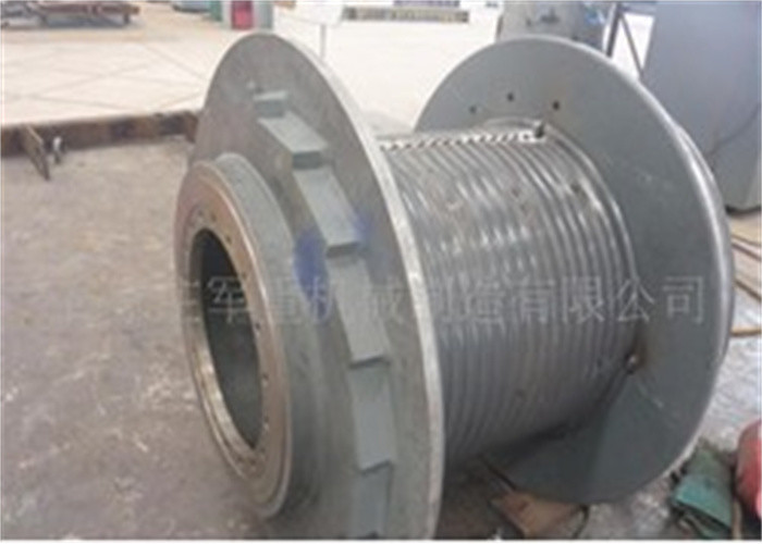 40m Rope Grooved Winch Drum Multi Layers With ABS Certification