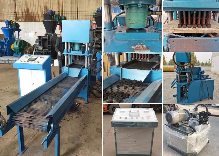 Hydraulic Charcoal Briquette Press Machine For Olive Waste Pomace
