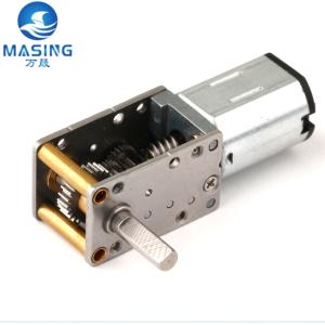 China Customized DC Worm Gear Motor 12mm N20 N30 Gearbox DC Motor Threaded Shaft M3 M4 wholesale
