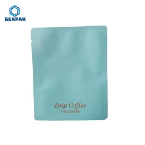 China Side Gusset Aluminum Foil Drip Coffee Filter Bags wholesale