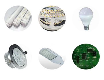 Single module led tube 45000CPH 12 head automatic pick and place machine