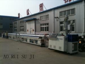 China HDPE / LDPE Plastic water Pipe Extrusion Line , PE Plastic Pipe Production Line wholesale