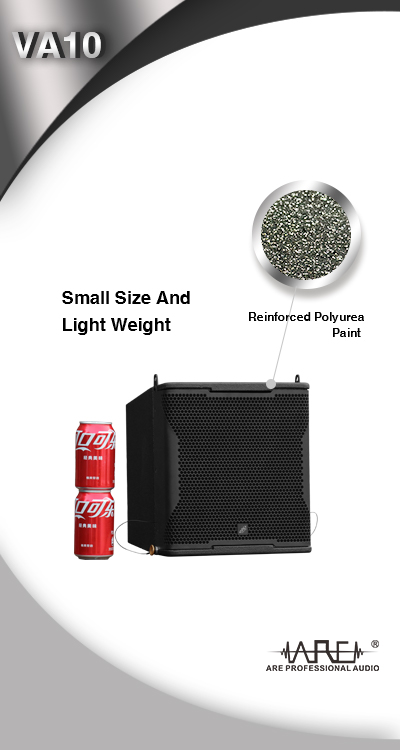 ARE Audio Passive Single 10 Inch Full Range PA System Professional Speakers for Outdoor Indoor