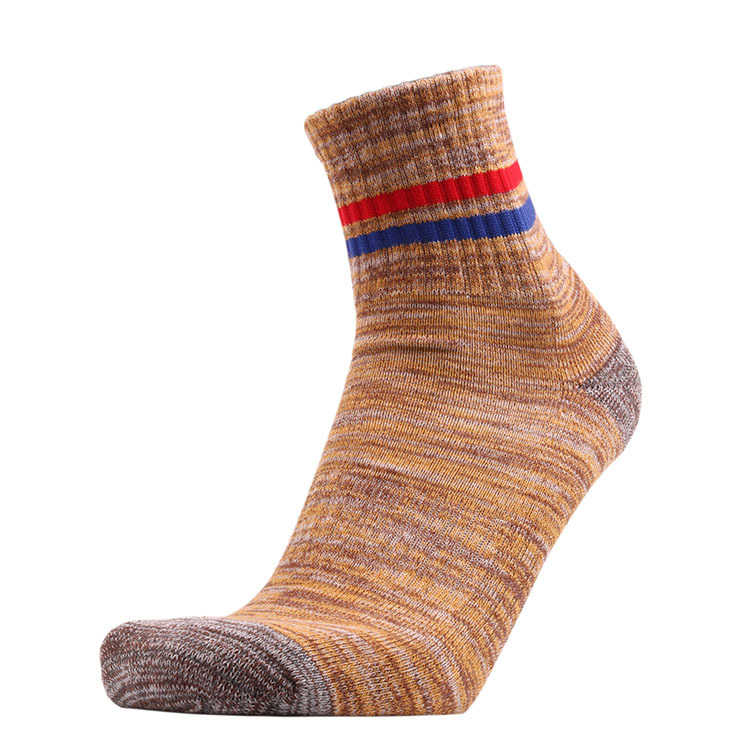 Comfortable High CREW Athletic Running Socks for Men and Women Skiing Picture Shows