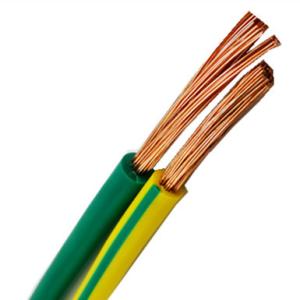 China LED Lighting Electric Copper Wire Bvr 4mm / 6mm2 Pvc Material wholesale