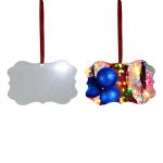 Sublimation Christmas Gifts Supply Double Sided Aluminum Sublimation Christmas