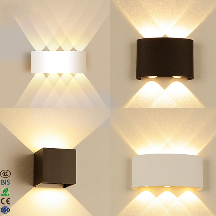 8W LED Indoor Wall Light with Modern Design and 3000K/4000K/6500K Color Temperature