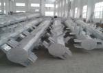 35 Meters hot dip galvanized tubular steel pole high mast lighting tower