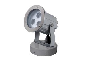 China Aluminum LED Garden Spotlight With Round Base Die Casting Aluminum Material wholesale