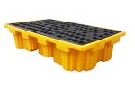 Covered Polyethylene IBC Containment Pallet Chemical Resistance Outdoor Pallet