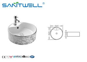 China AB8002 Ceramic Art Basin Bathroom vanity sink above counter top wholesale
