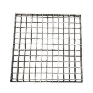 China OEM Press Lock Grating Metal Building Materials 33x33 Welded Silver Color wholesale