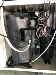 Outdoor Ductless Electric Air Source Heat Pump Double Thread Copper Tube