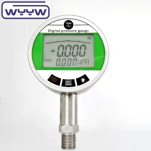 China 100mm lcd display digital vacuum and pressure gauge wholesale
