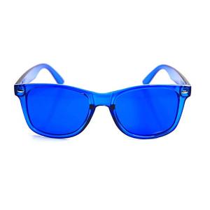 China 1.7mm Thick Colour Therapy Sunglasses UV400 Ultraviolet Radiation wholesale