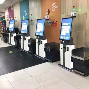 China Android Self Cashier Machine Kiosks Checkout Self Pay Cash Register wholesale