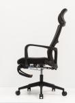 Black Extra Large Armchair , Desk 1205mm Adjustable Armchair DIOUS